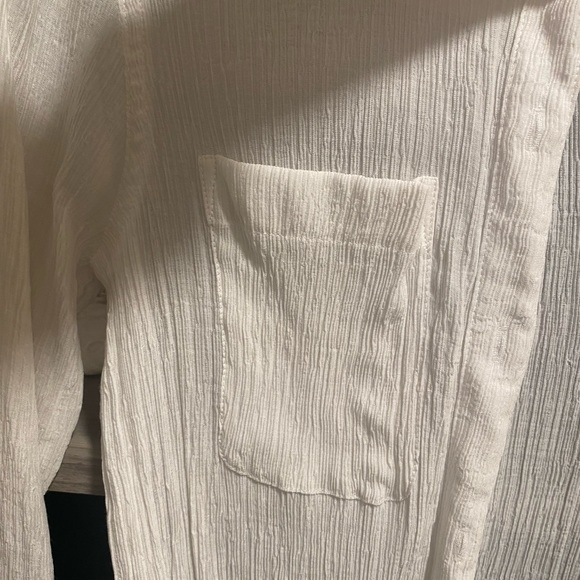 Club Monaco Longsleeve White Shirt - Picture 6 of 6